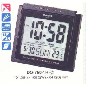 Годинник CASIO 2 DQ-750F-1R