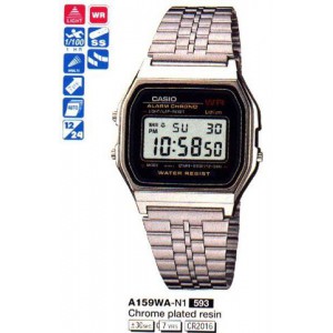 Годинник CASIO A159WA-N1 Годинник CASIO A159WA-N1