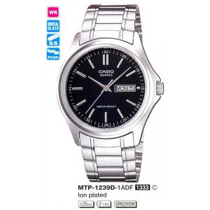 Годинник CASIO 3 MTP-1239D-1A